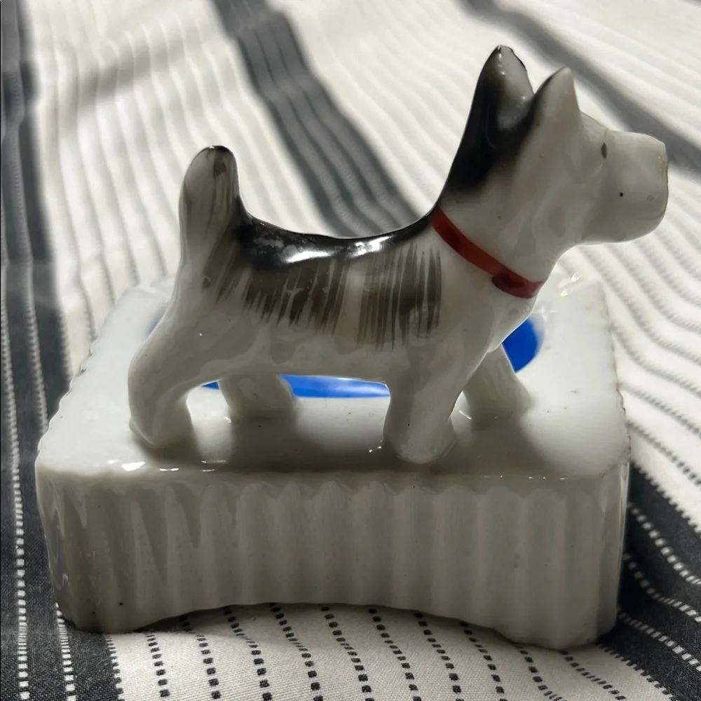 Vintage Scottish Terrier  Dog Ashtray - Made in Japan